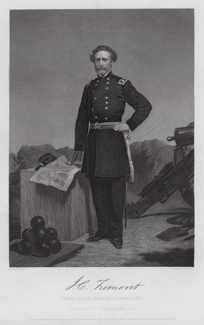 John Charles Fremont (rytina) od Alonzo (after) Chappel