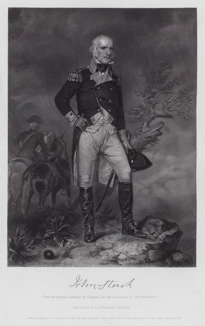 John Stark (rytina) od Alonzo (after) Chappel