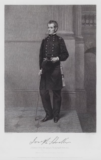 Joseph Hooker (rytina) od Alonzo (after) Chappel
