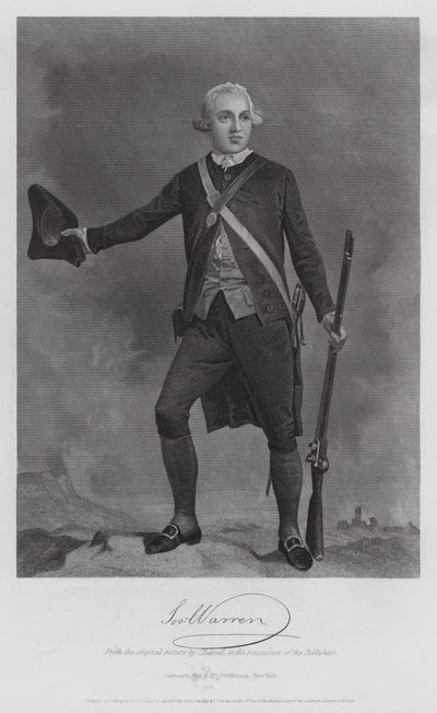 Joseph Warren (rytina) od Alonzo (after) Chappel