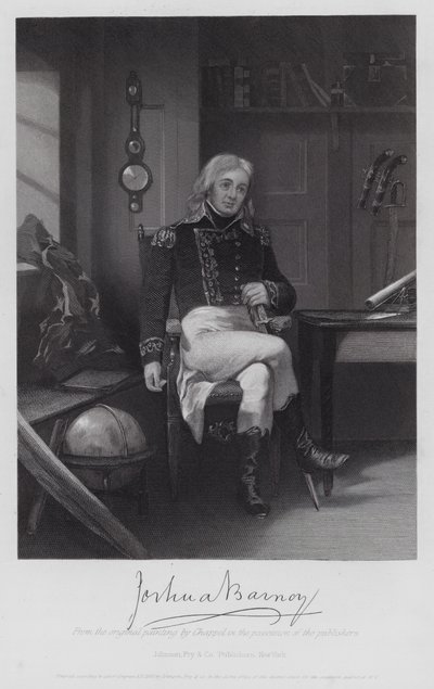 Joshua Barney (rytina) od Alonzo (after) Chappel