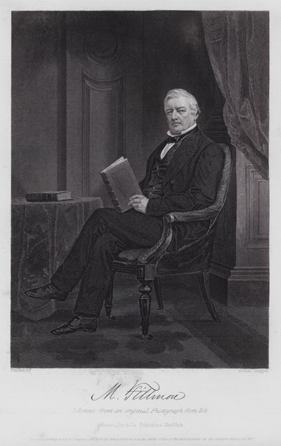 Millard Fillmore (rytina) od Alonzo (after) Chappel