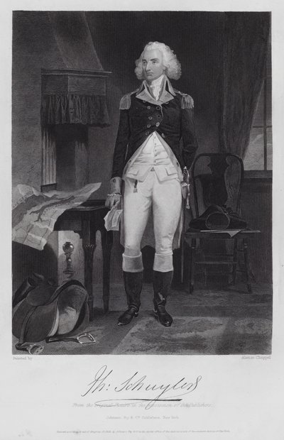 Philip Schuyler (rytina) od Alonzo (after) Chappel