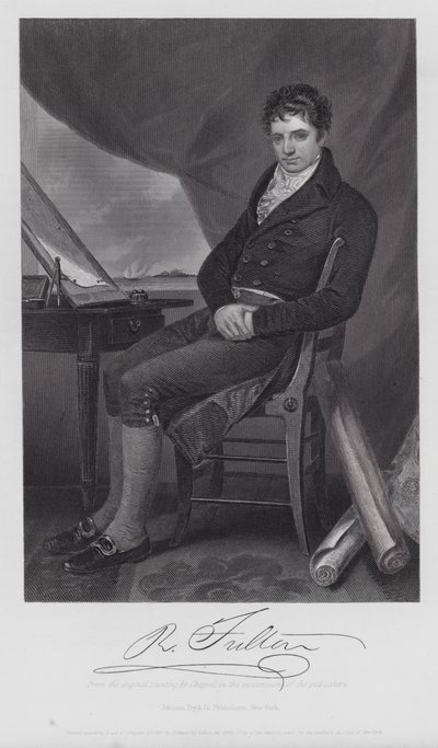 Robert Fulton (rytina) od Alonzo (after) Chappel