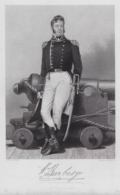 William Bainbridge (rytina) od Alonzo (after) Chappel