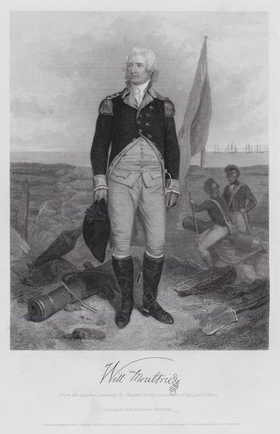 William Moultrie (rytina) od Alonzo (after) Chappel