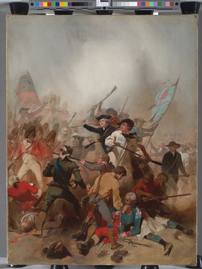 Bitva u Bunker Hill, 17. června 1775, 1859 od Alonzo Chappel