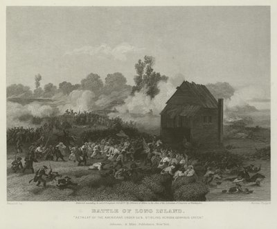Bitva o Long Island, 1776 od Alonzo Chappel