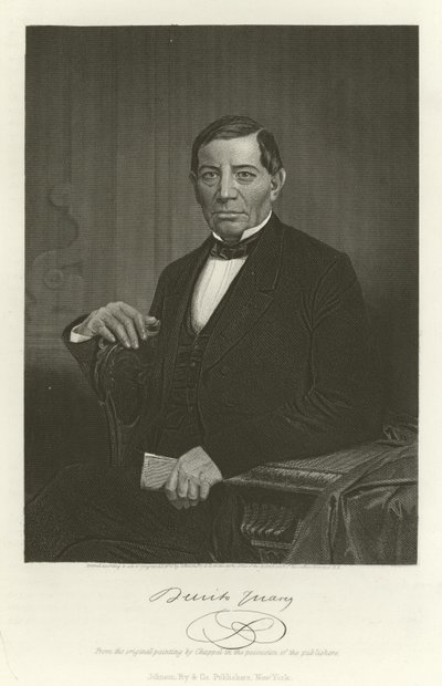 Benito Juarez od Alonzo Chappel