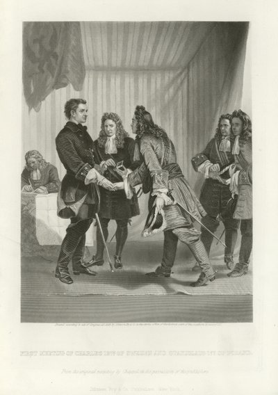 Karel Švédský a Stanislau od Alonzo Chappel