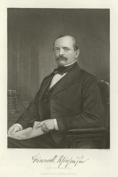hrabě von Bismarck od Alonzo Chappel