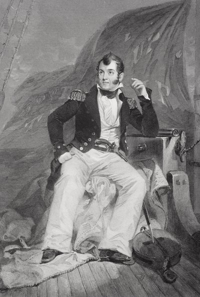 Portrét Olivera Hazarda Perryho (1785-1819) od Alonzo Chappel