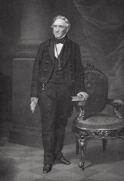Portrét Thomase Harta Bentona (1782-1858) od Alonzo Chappel