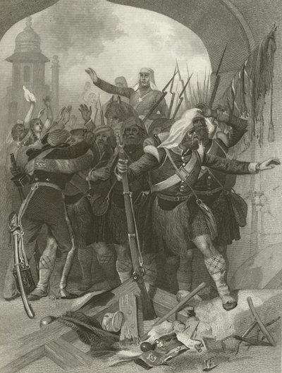 Reliéf Lucknow od sira Henryho Havelocka, 1857 od Alonzo Chappel