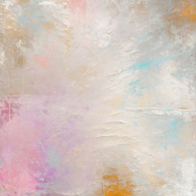 Abstrakce v jemných pastelových barvách od Alpenglow Workshop