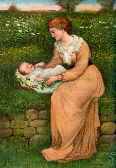 "Postýlka sedmikrásek", 1905. od Alphage Brewer