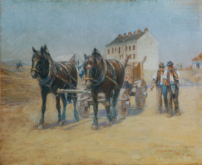 V Hernalser Sandgstätte od Alphons Leopold Mielich