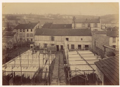 Vražda vdovy Templier v Arcueil ... Pohled na dům zvenčí od Alphonse Bertillon
