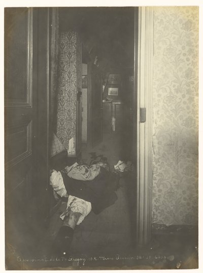Nález mrtvoly od Alphonse Bertillon