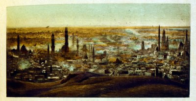 Dinetova ilustrace z knihy "Mirages" Scény z arabského života. 1906. Knihu Mirages, Scenes De La Vie Arab ilustroval Etienne Dinet s komentářem Silmana Ben Ibrahima Bamera. Nasreddine Dinet se narodil jako Alphonse-Etienne Dinet; (1861-1929) byl fren od Alphonse Etienne Dinet