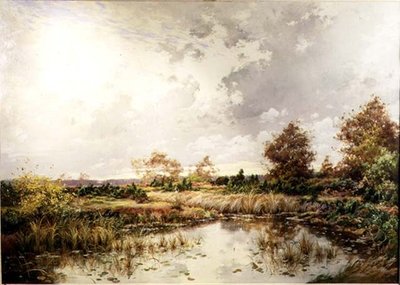 Jezero od Alphonse Henri Mazard