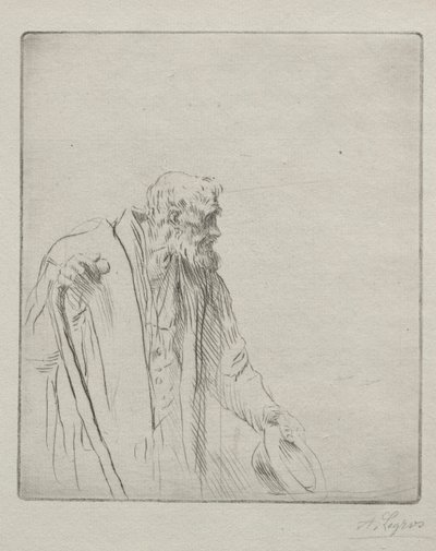 Žebrák od Alphonse Legros