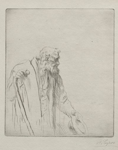 Žebrák. od Alphonse Legros
