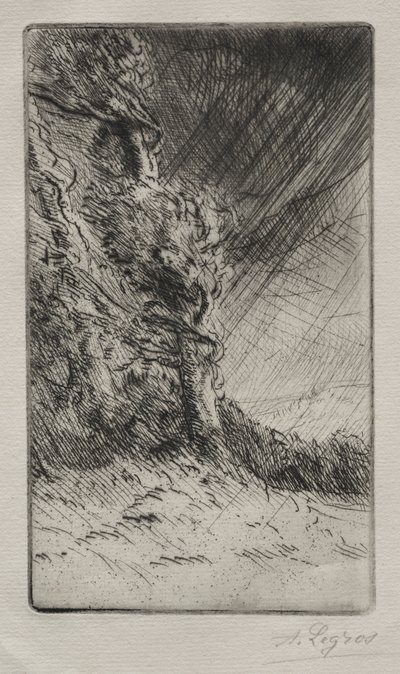 Závan větru od Alphonse Legros