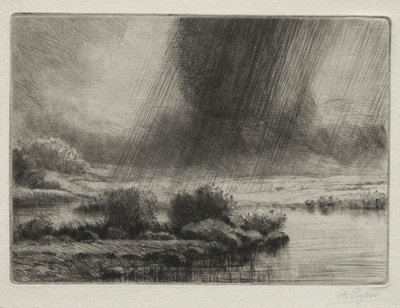 Bouře. od Alphonse Legros