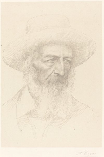 Alfred, lord Tennyson od Alphonse Legros