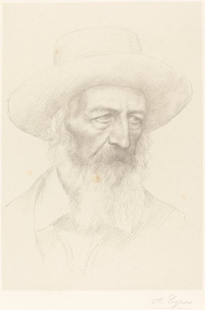 Alfred, lord Tennyson od Alphonse Legros