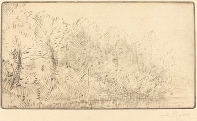 Podél řeky (Sur la riviere) od Alphonse Legros