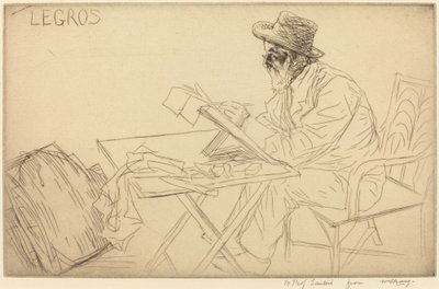 skicování Alphonse Legrose. od Alphonse Legros