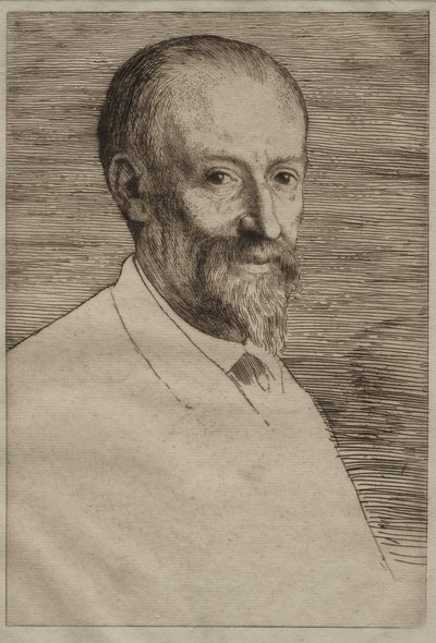 Auguste Poulet-Malassis od Alphonse Legros
