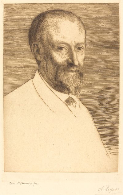 Auguste Poulet-Malassis, 2. talíř. od Alphonse Legros