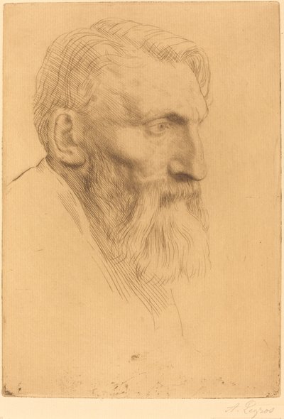 Auguste Rodin od Alphonse Legros