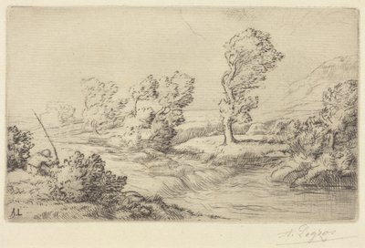 Břehy Marny od Alphonse Legros
