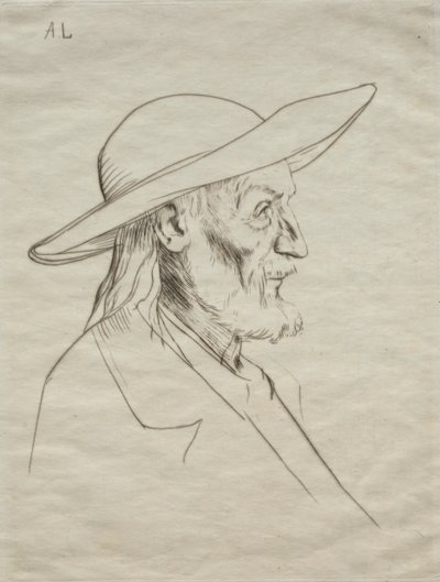 Bretonský rolník. od Alphonse Legros