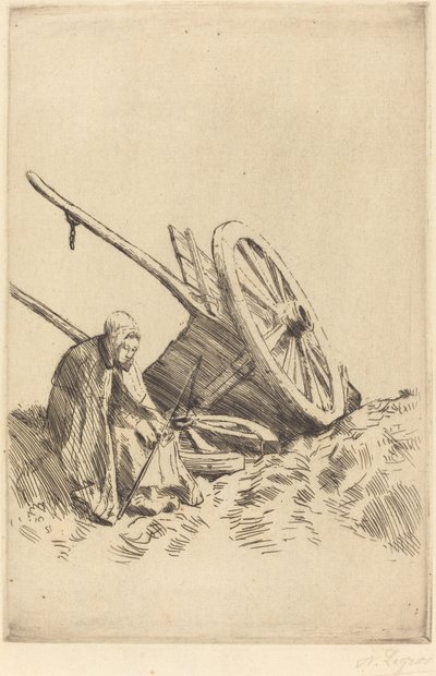 Rozbitý vozík Rozbitý vozík. od Alphonse Legros