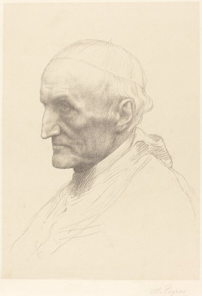 Kardinál Manning, 2. deska. od Alphonse Legros