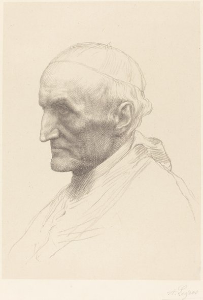 Kardinál Manning, 2. deska od Alphonse Legros