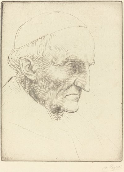 Kardinál Manning, 3. deska od Alphonse Legros