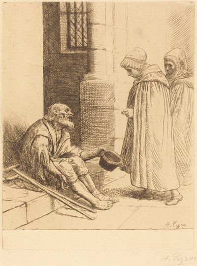 Charita La charite. od Alphonse Legros
