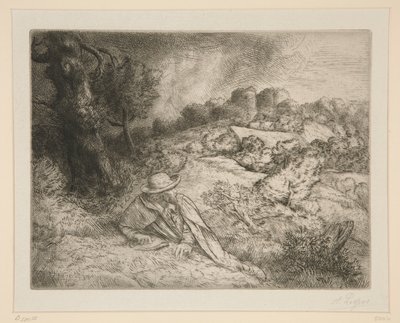 Hrad navrátilců od Alphonse Legros