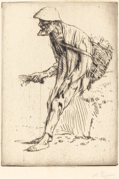 Obchodník s ptačincem Ptačinec obchodník. od Alphonse Legros