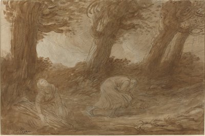 Clap of Thunder [recto]. od Alphonse Legros