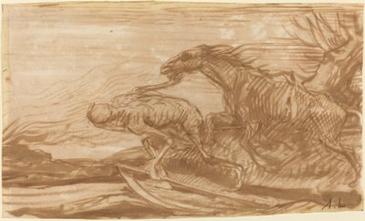 Smrt a její kůň od Alphonse Legros