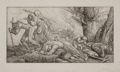Triumf smrti: zbytečná ústa od Alphonse Legros