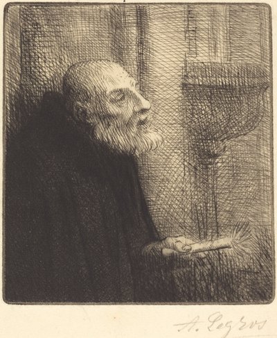 Distributor svěcené vody od Alphonse Legros