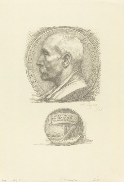 E. R. Hughes. od Alphonse Legros